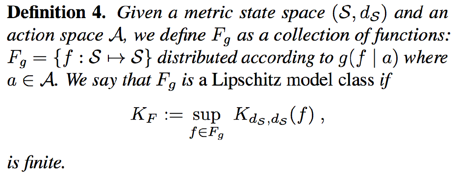 2018-9-6-Lipschitz Continuity in Model-based Reinforcement Learning_lipschitz_model